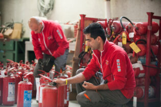 fire extinguishers hydrostatic testing